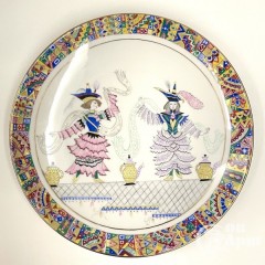 Декоративная тарелка "Танцовщицы"